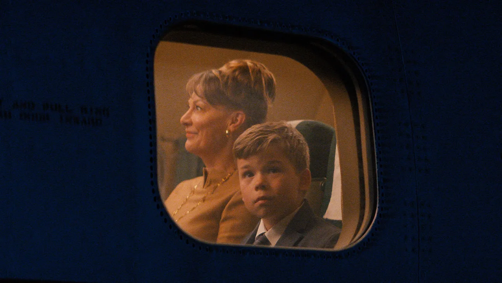 a still from john travolta's propeller one-way night coach 