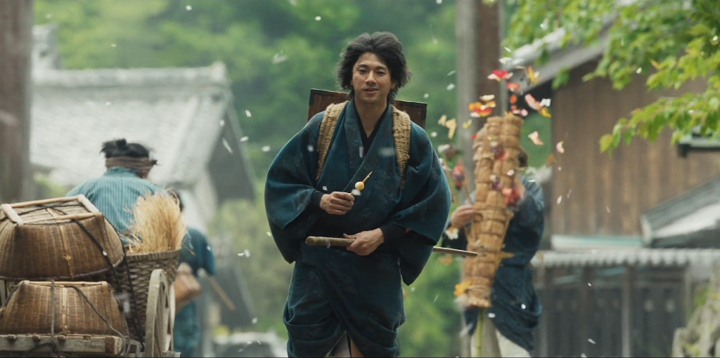 a still from song of the samurai