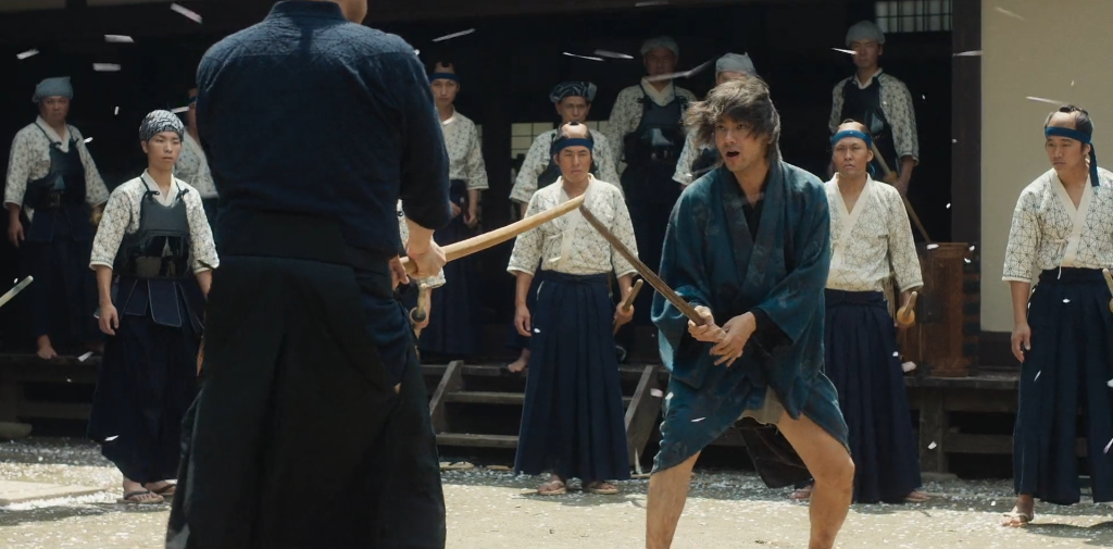 a still from song of the samurai tv series