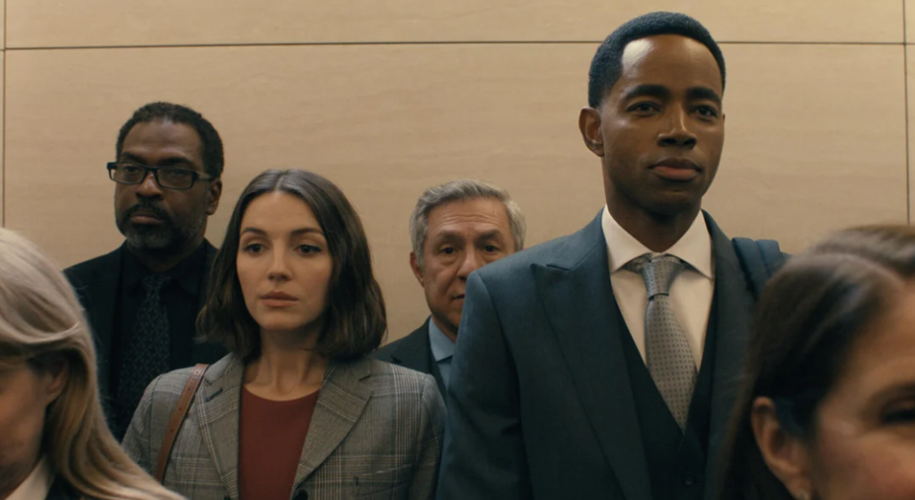 Ella Hunt and Jay Ellis
