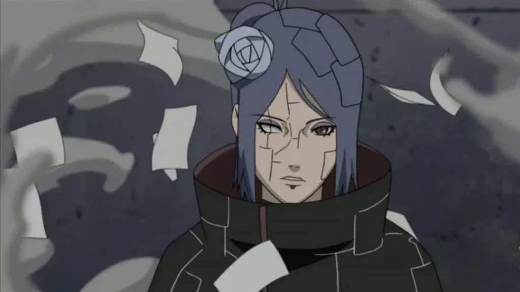 a still from the naruto anime series