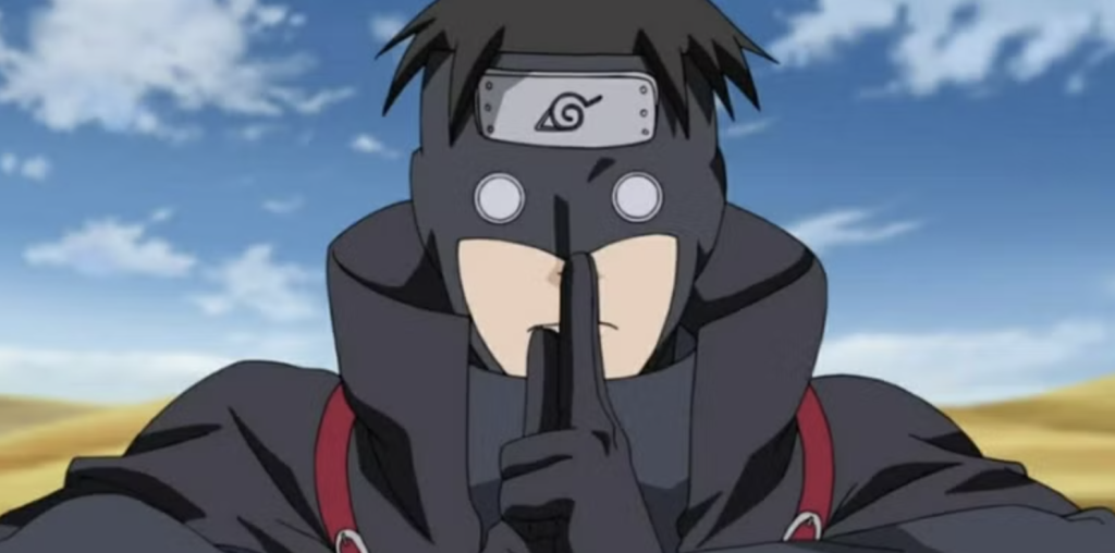 This image features Torune Aburame, a character from the anime Naruto Shippuden