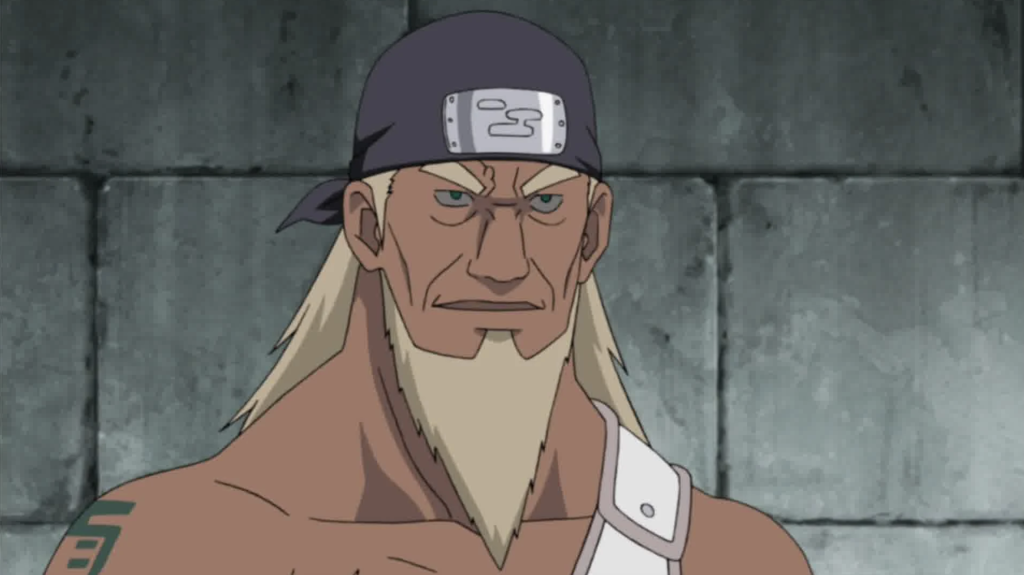 This character is the Third Raikage A, the former leader of the Hidden Cloud Village