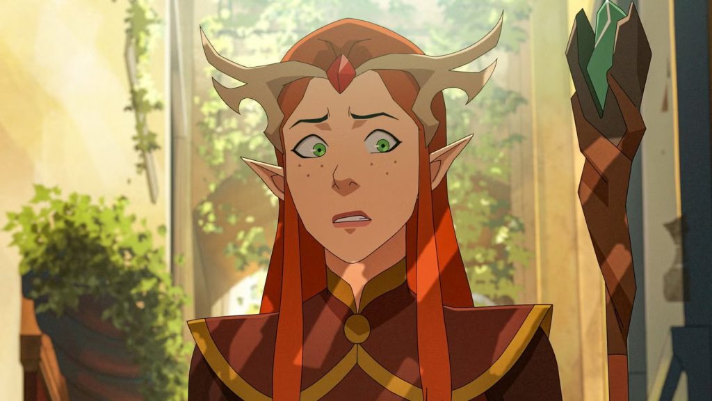 Keyleth, of the Air Ashari is already one of the stronger characters in Vox machina 
