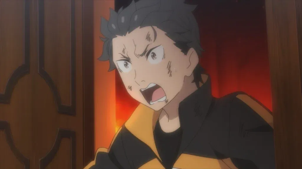 Subaru asking Beatrice to choose him 