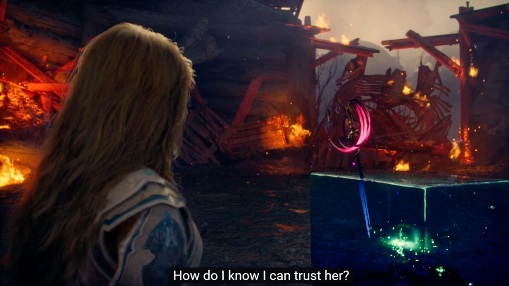 Rue in God of War Laufey