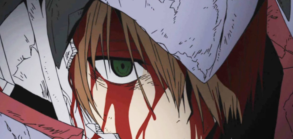 Tatsumi's final scene from Akame ga Kill!