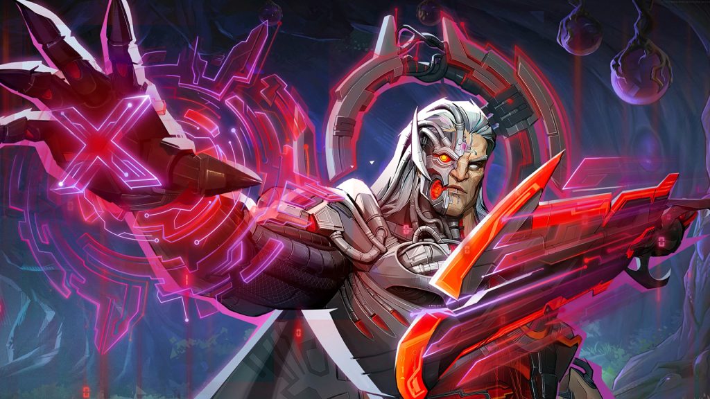 In-game Marvel Rivals screenshot featuring Magneto, one of the most beginner-friendly Vanguard heroes in the game.