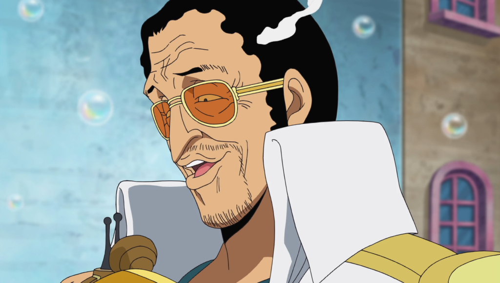 a still from the one piece anime series