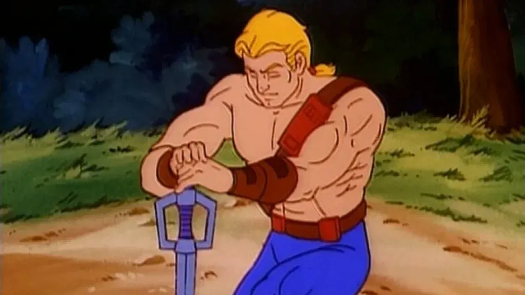 A still from The New Adventures of He-Man