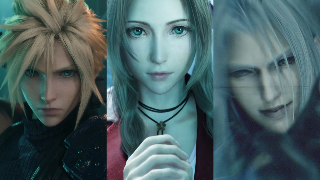 An in-game screenshot of Final Fantasy 7 Revelation.
