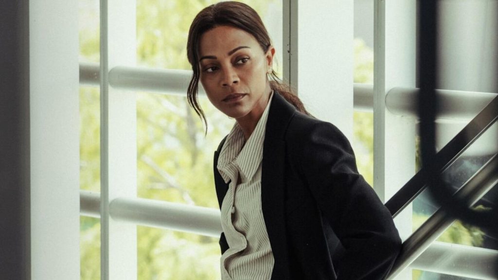 zoe saldana lioness