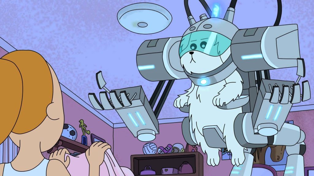 Snowball in Rick and Morty