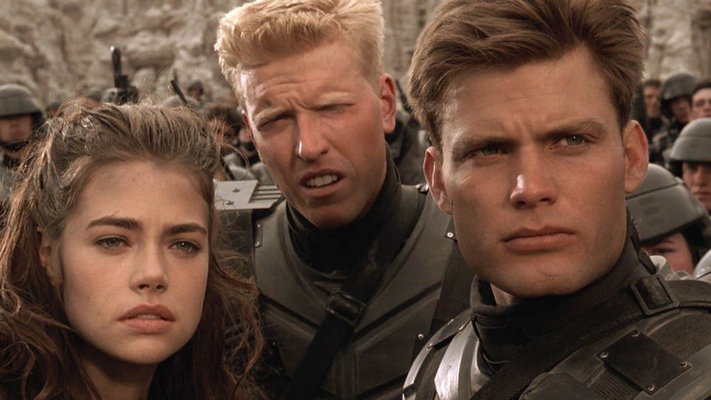 The cast of Starship Troopers