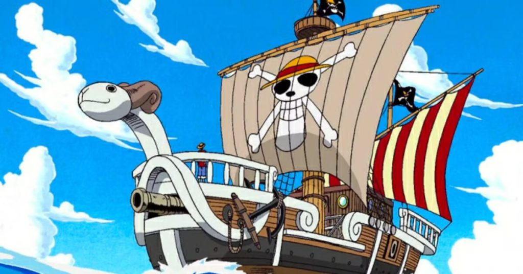 a still from the one piece anime series