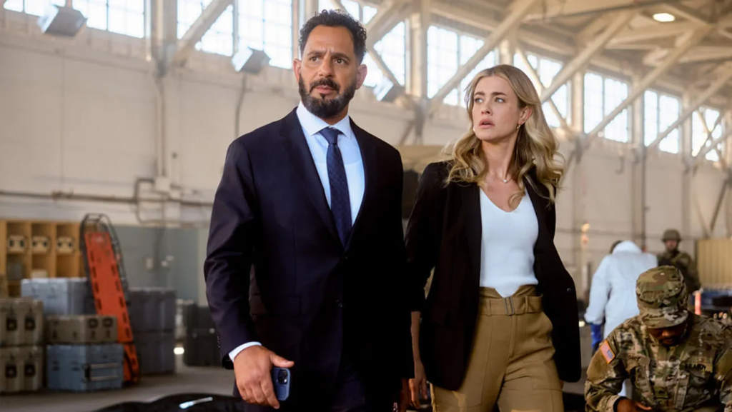 a still from nbc's The Hunting Party