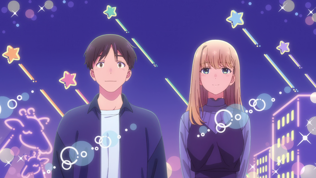 Kuga and Goshiki from the opening of a galaxy next door