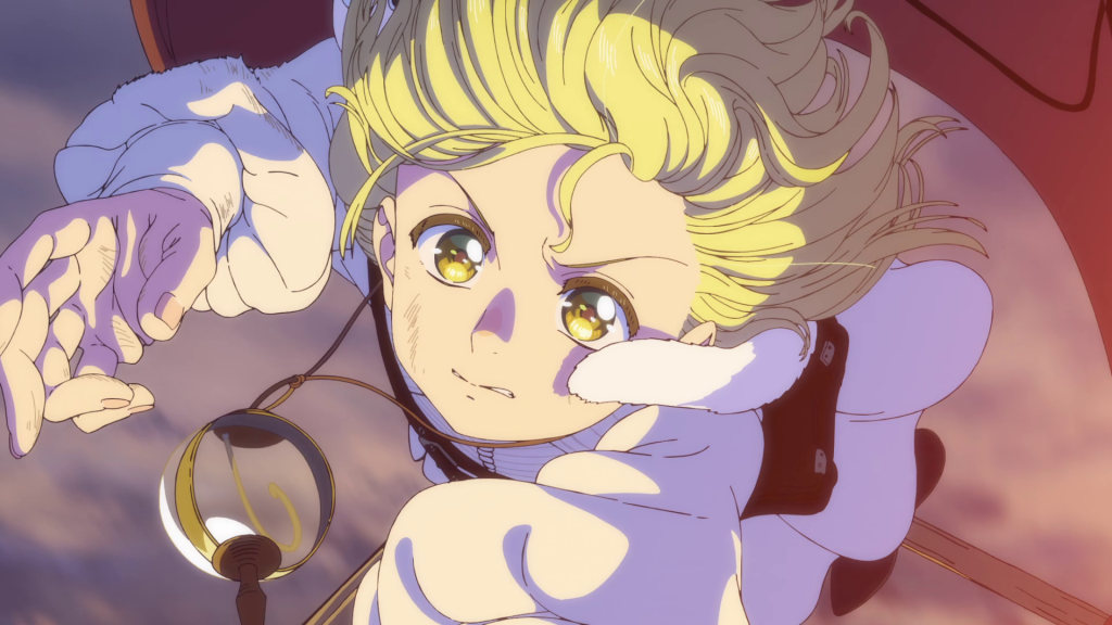 a still from the witch hat atelier anime