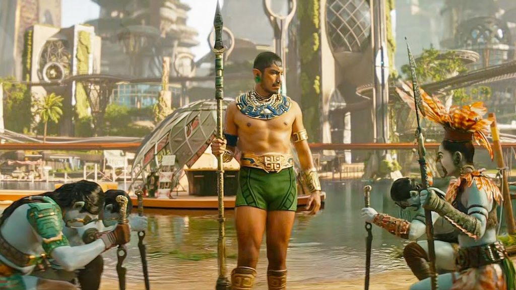 Namor greeted by his Talokanil
