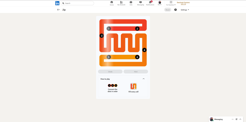 linkedin games zip 10