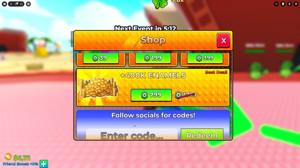 How to Redeem Cavity Crushers Codes