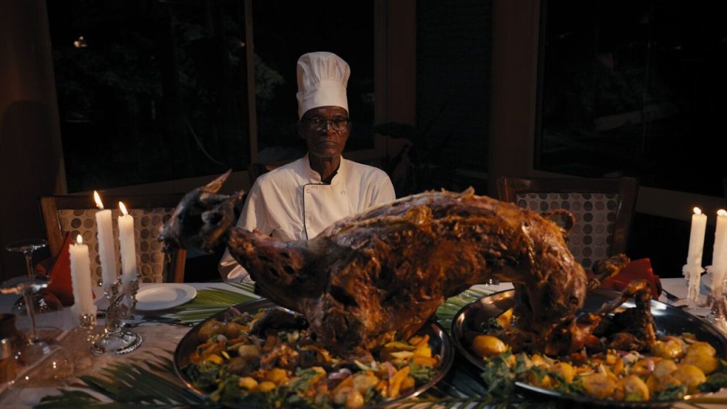 A still from How to Feed a Dictator, which premiered at the Tribeca Film Festival on June 10, 2026.