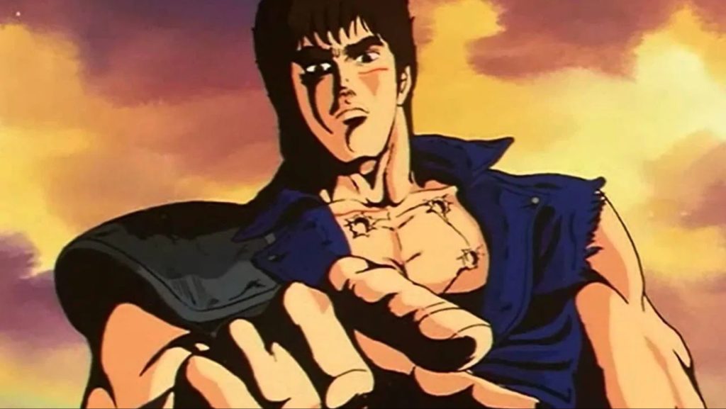 a still from the fist of the north star anime series