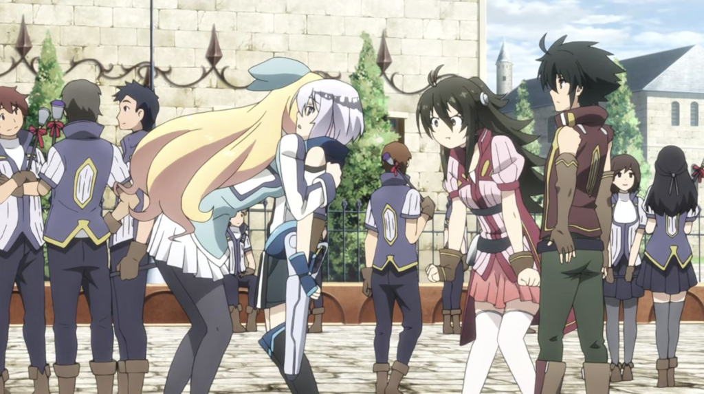 This scene is from the 2017 anime Knight's & Magic and it is from Season 1, Episode 6, titled Trial & Error