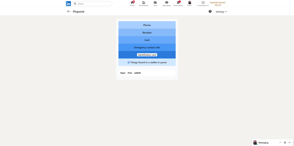 A screenshot of the daily LinkedIn Games puzzle.