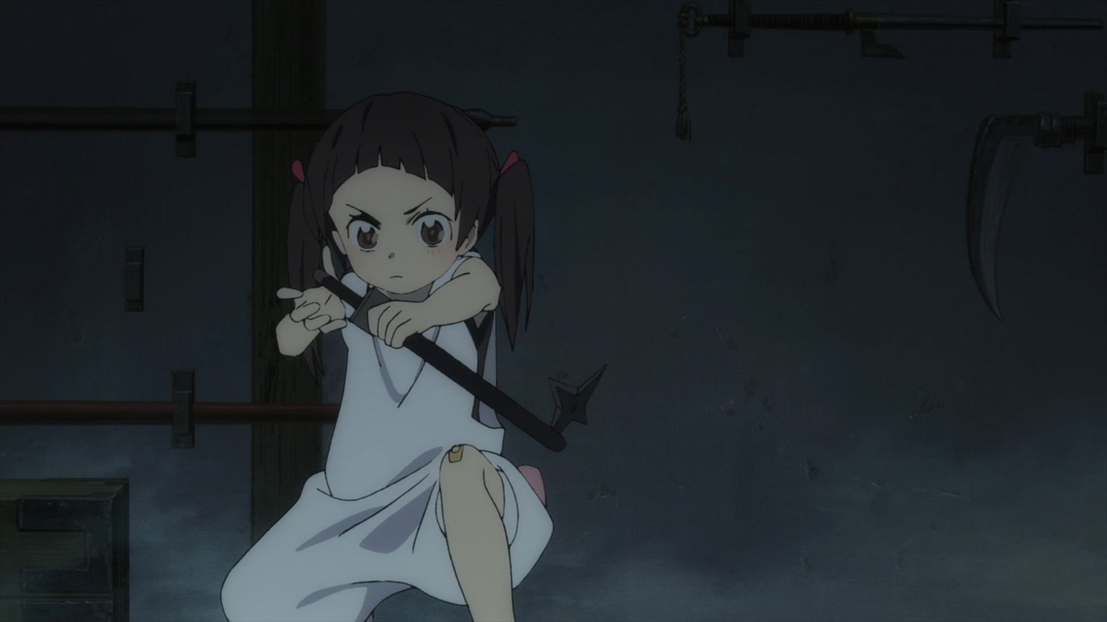 rikka defending her home