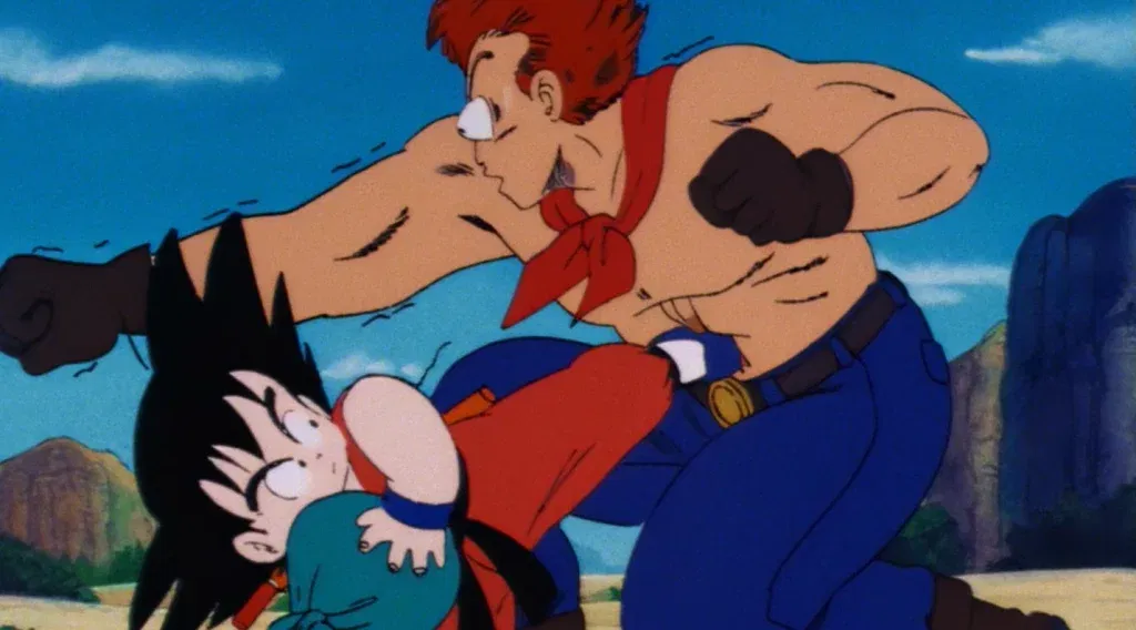 a still from the dragon ball anime