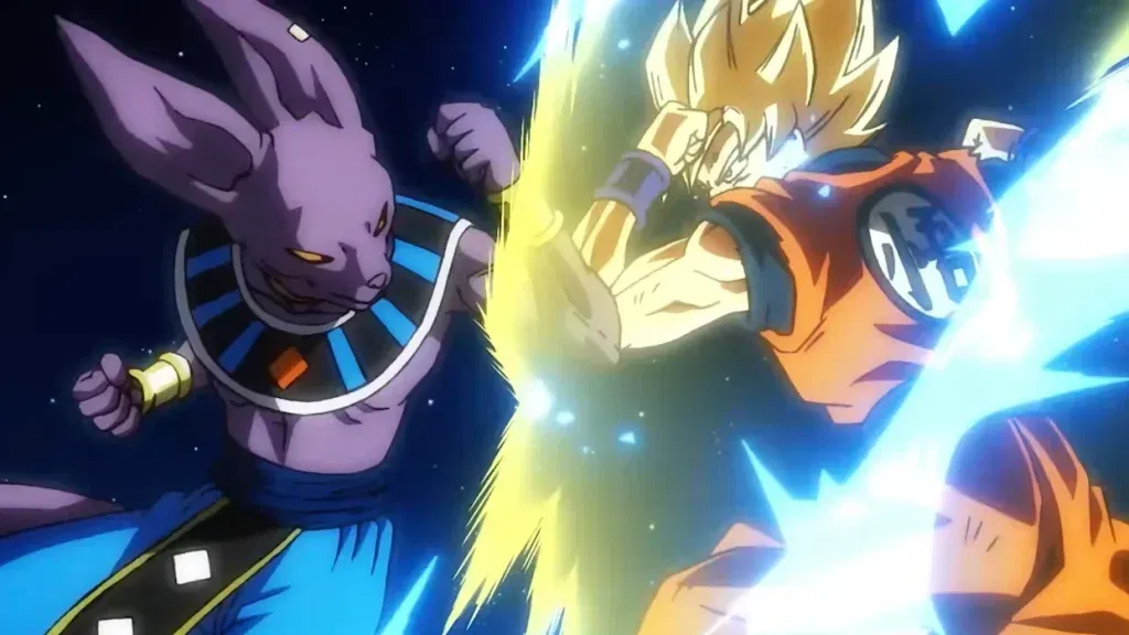 a still from the dragon ball super anime