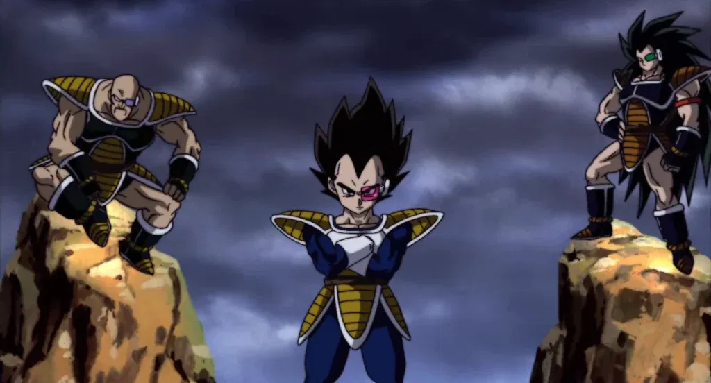 a still from the dragon ball anime