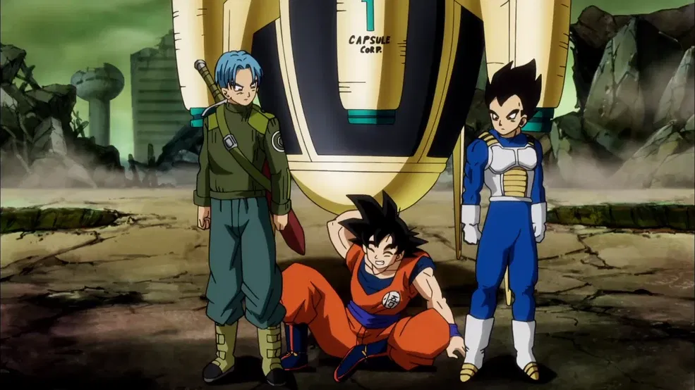 a still from dragon ball super