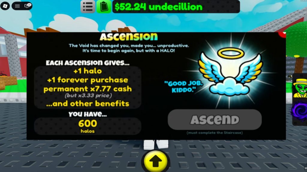Ascension in Sell Lemons