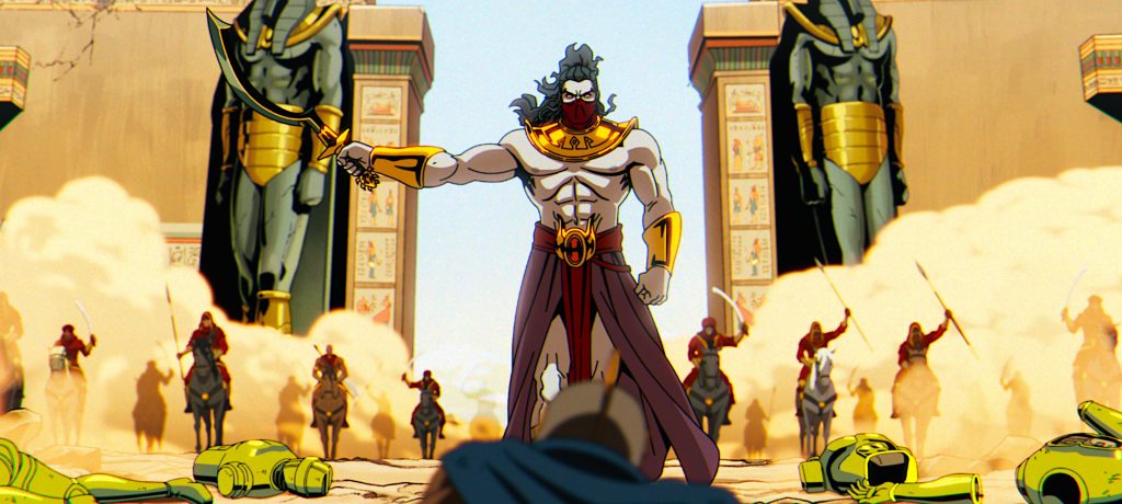 En Sabah Nur (voiced by Adetokumboh M'Cormack) in Marvel Animation's X-MEN '97 Season 2. 