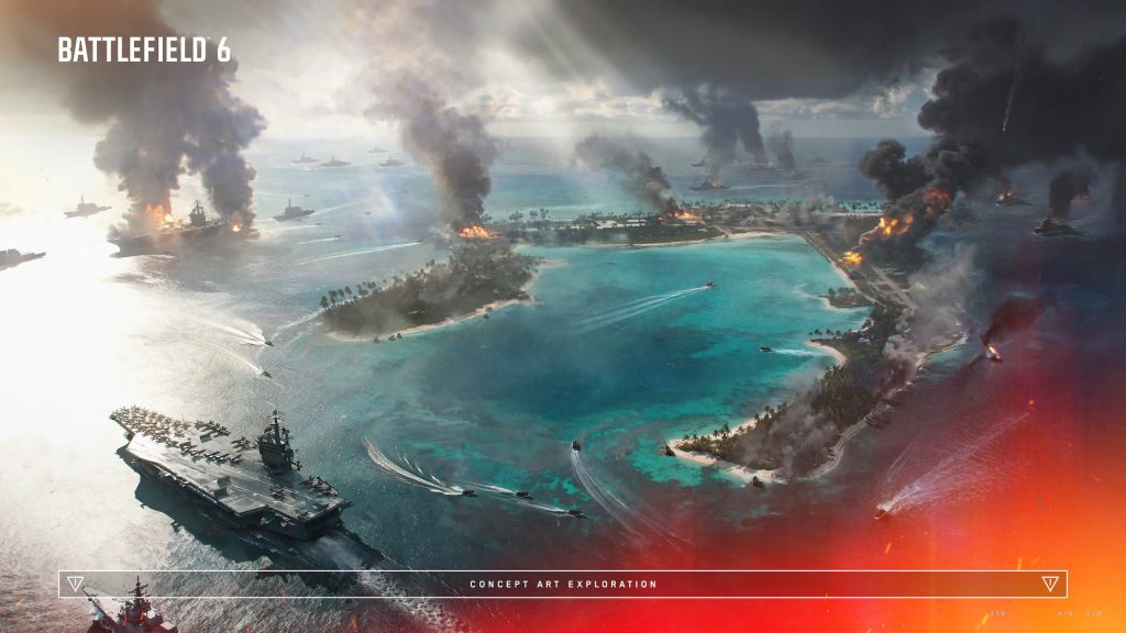 naval gameplay in Battlefield 6