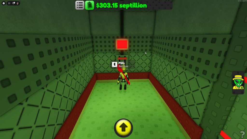 Red Lever Location in Sell Lemons