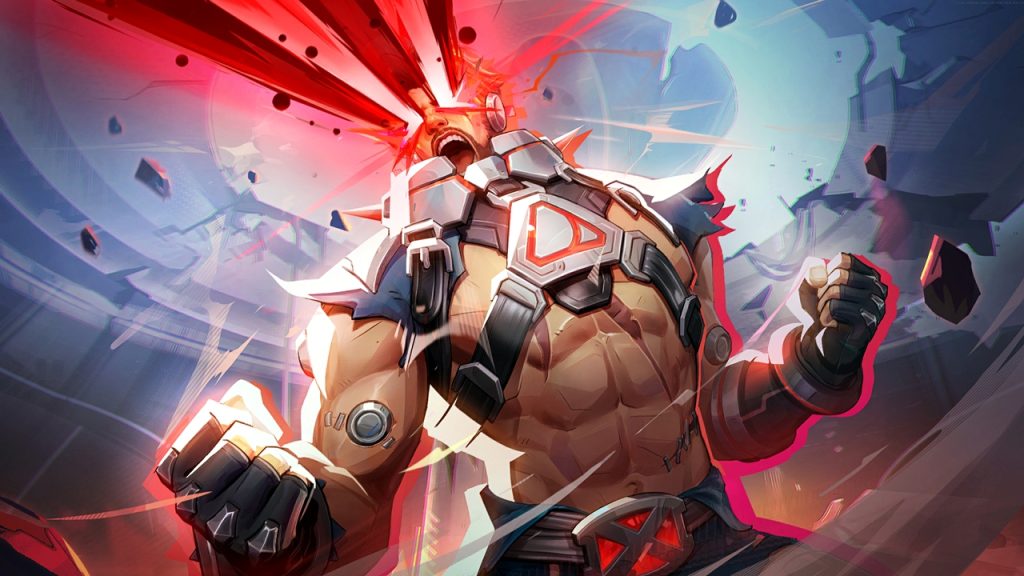 Marvel Rivals MVP animation shot showcasing the "Weapon M" skin for Cyclops.