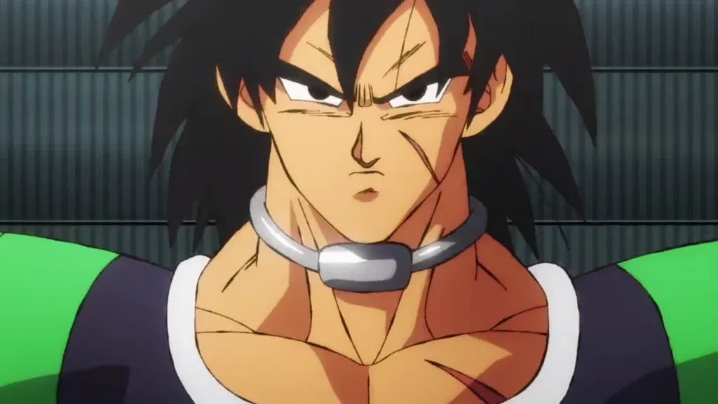 Broly in the anime dragon ball