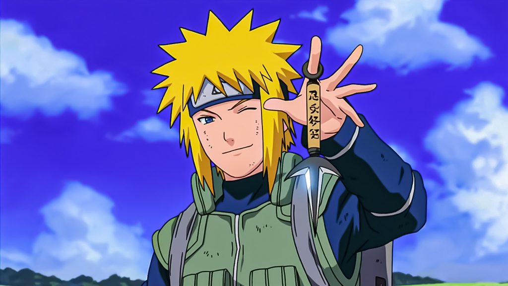Fourth Hokage Minato Namikaze from Naruto Shippuden. 