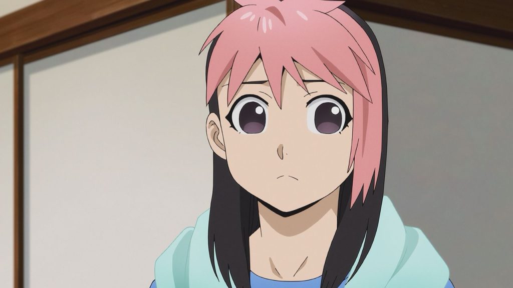 Hana talking to Dera in Daemons of the Shadow Realm Episode 11.