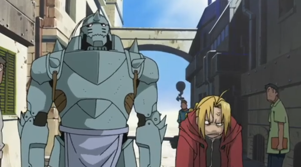 a still from the fullmetal alchemist anime series