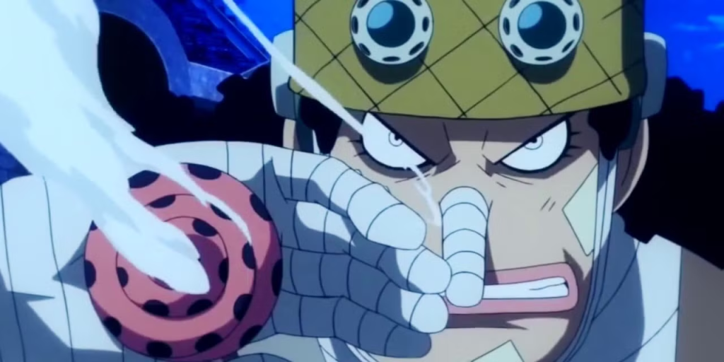 a still from the one piece anime series