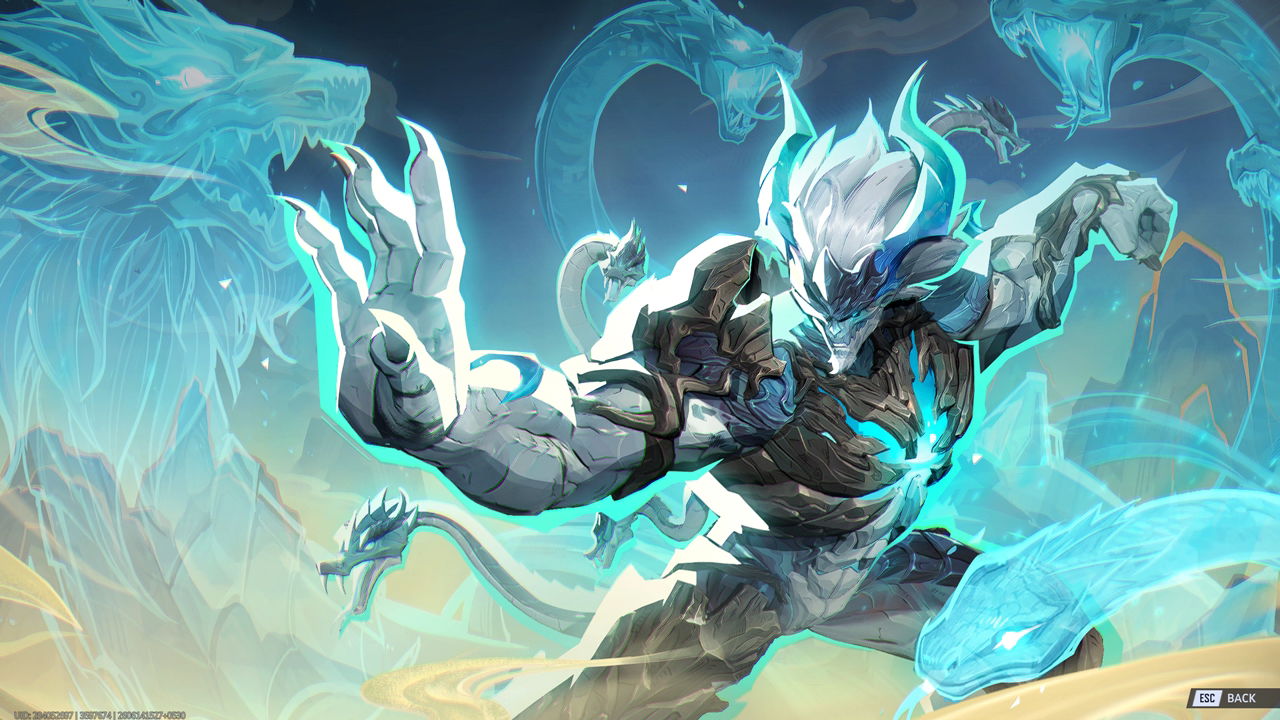 Marvel Rivals MVP animation screenshot of Groot's Ironwood Serpent free skin.