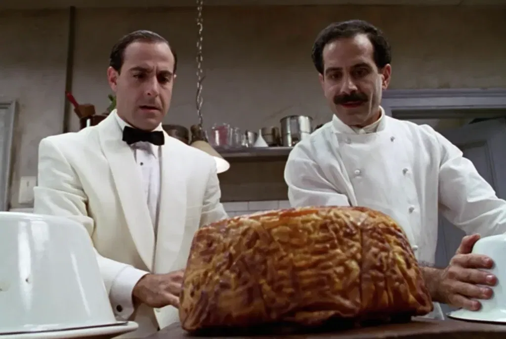 Secundo and Primo look at food