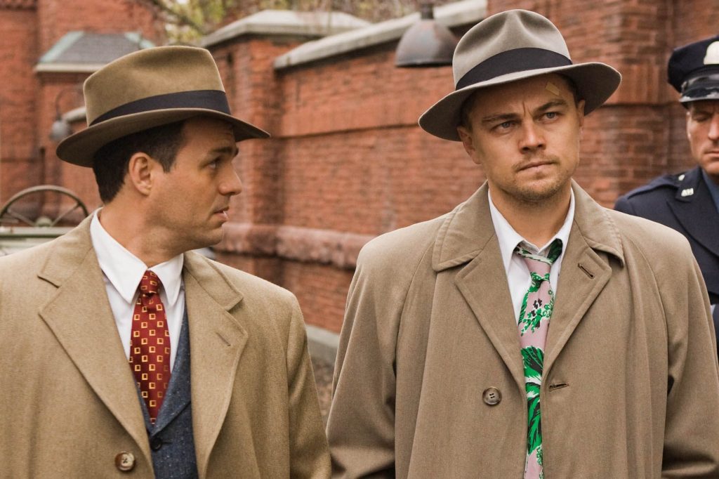 MarkRuffalo and Leonardo DiCaprio in a still from Shutter island