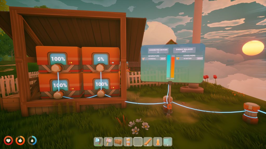 energy management in Solarpunk