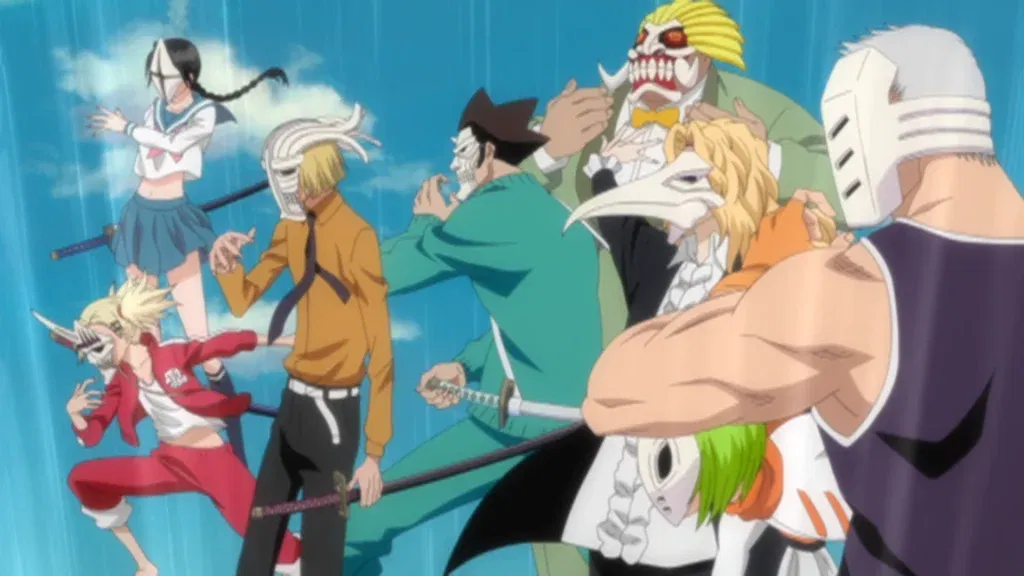 a still from the bleach anime series