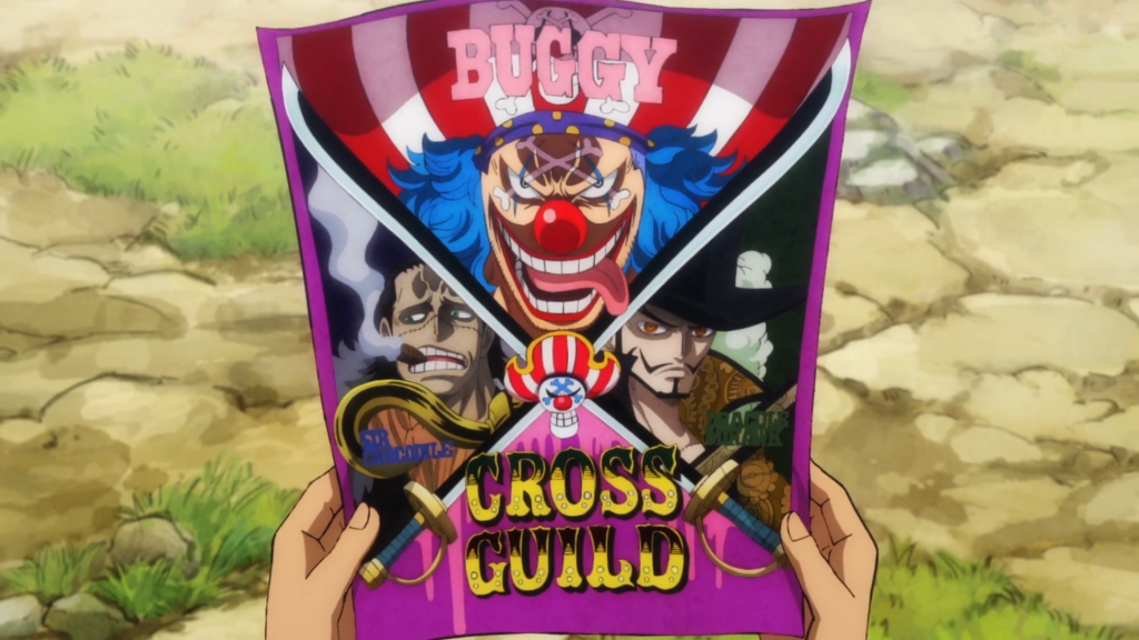 a still from the one piece anime series